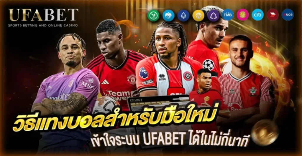 วิธีแทงบอลสำหรับมือใหม่